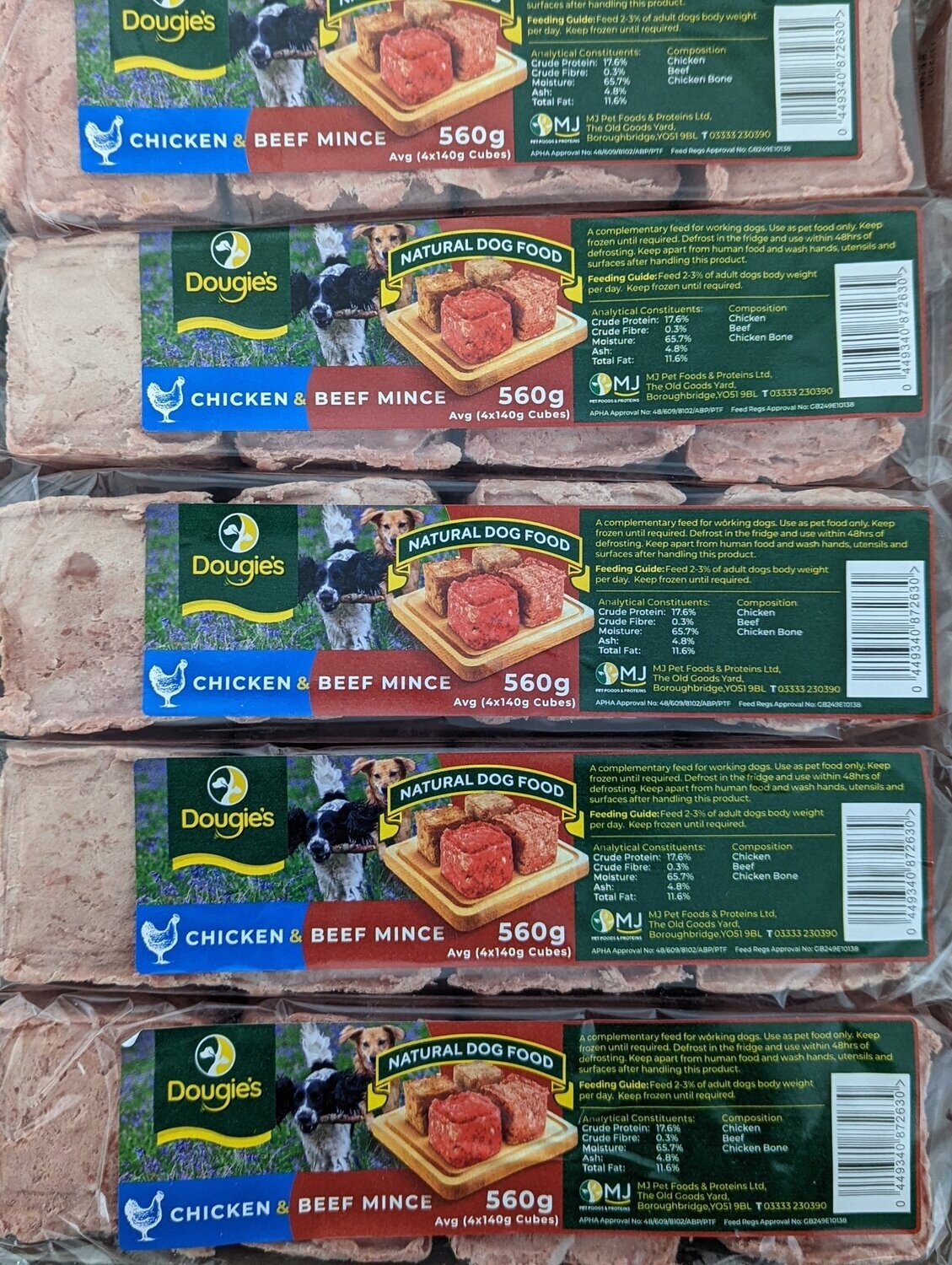 Dougie's (MJ's) Mince Chicken & Beef Chunks