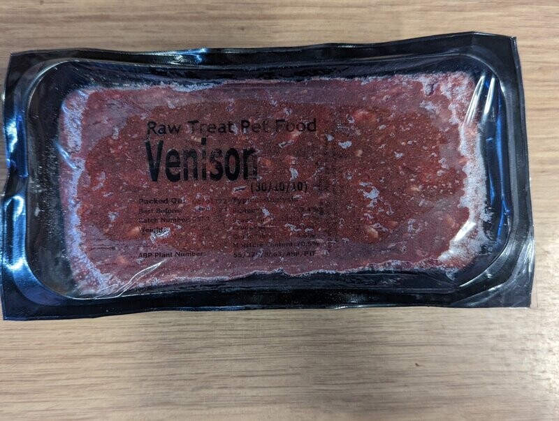 Raw Treat Venison Box Of 20