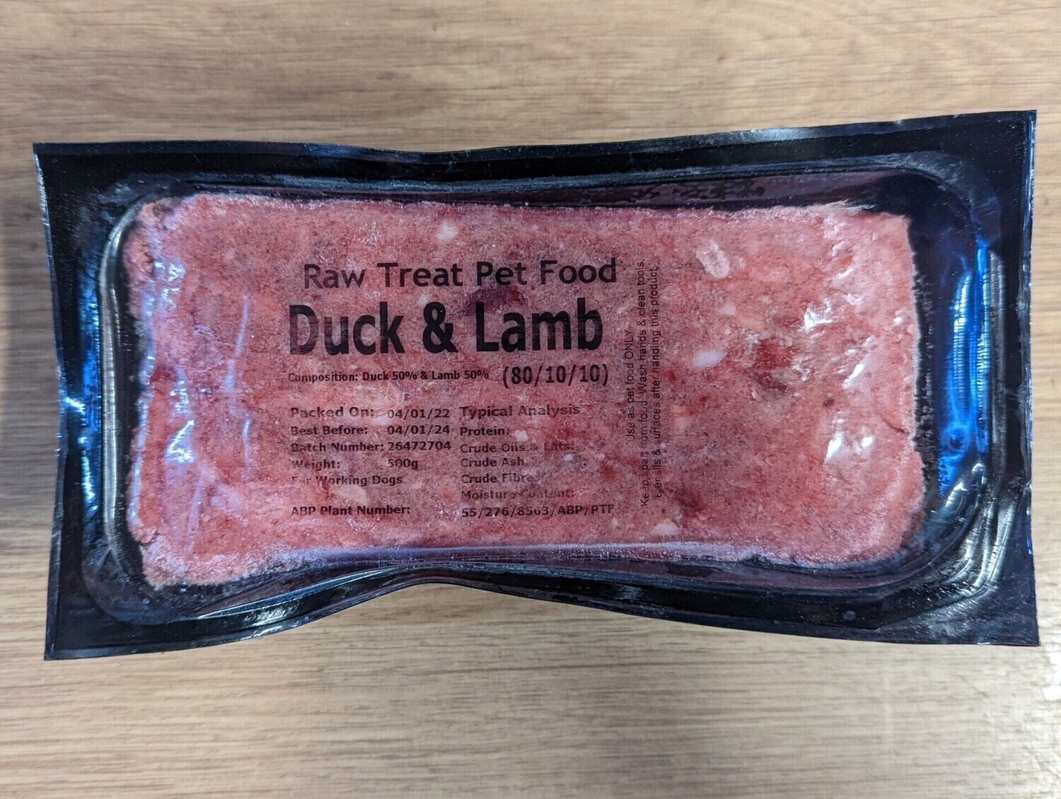Raw Treat Duck & Lamb Box Of 20