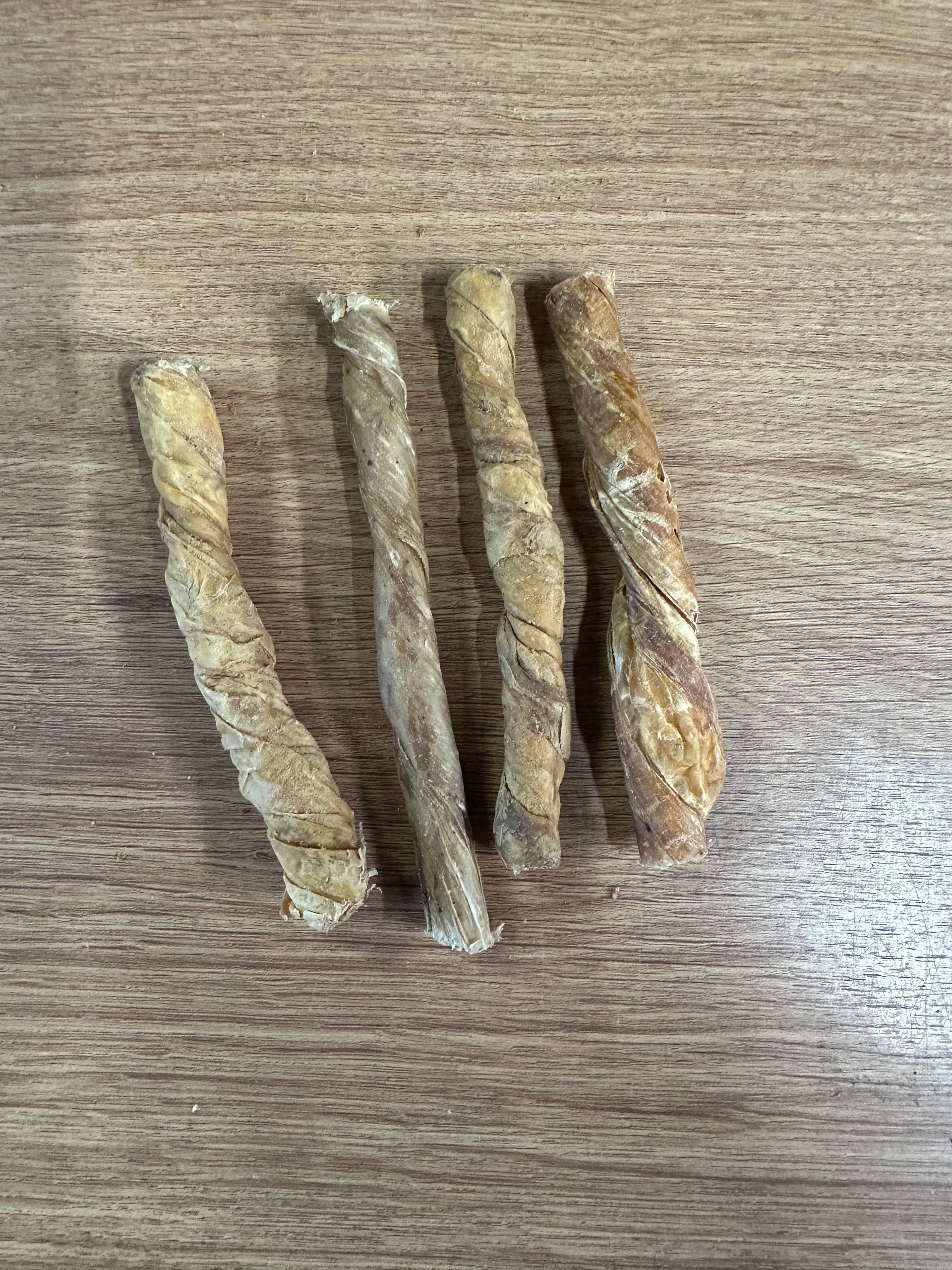 Twisted Beef Bladder (4pcs)