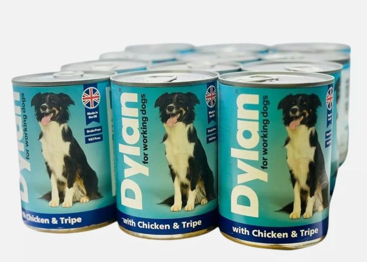 12x400G Dylan Chicken & Tripe Tins