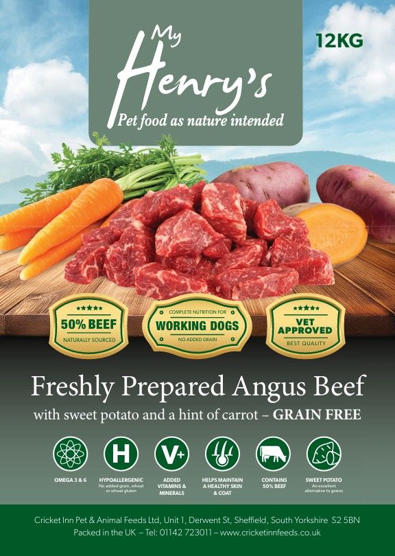 12kg Grain Free Angus Beef With Sweet Potato & Carrot