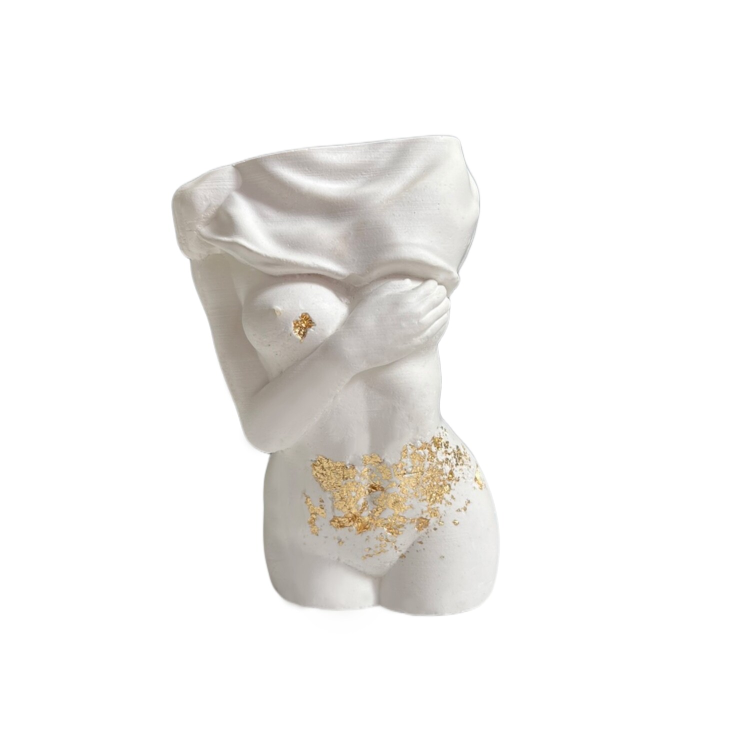 NUDE BODY - PLASTER SCULPTURE HOLDER