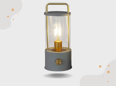 Outdoor Laterne dimmbar | taupe