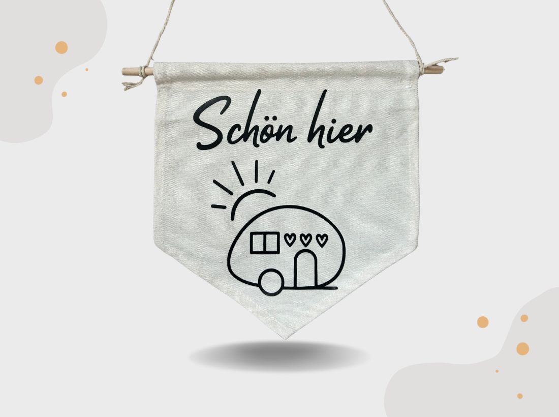 Wimpel - Schön hier