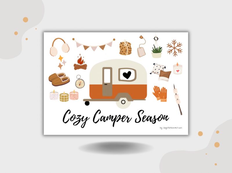 Karte - Cozy Camper Season Karte - Cozy Camper Season