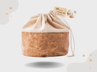 Brotsack / Obstkorb mit Kordel