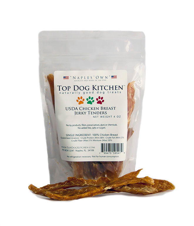 USDA Chicken Breast Jerky Tenders 4 oz USDA Chicken Breast Jerky Tenders 4 oz