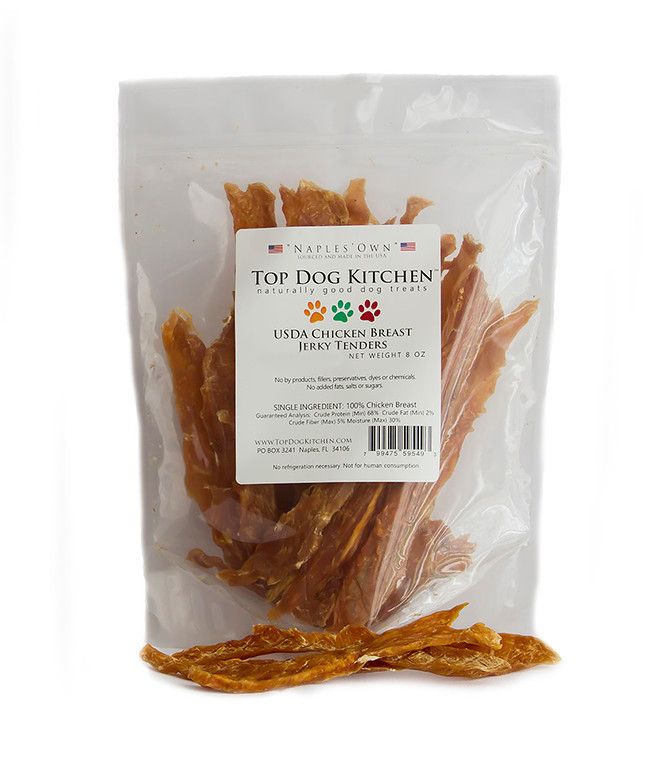USDA Chicken Breast Jerky Tenders 8 oz USDA Chicken Breast Jerky Tenders 8 oz