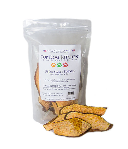 Pure Sweet Potato Chips Treats for dogs 4 oz Pure Sweet Potato Chips Treats for dogs 4 oz