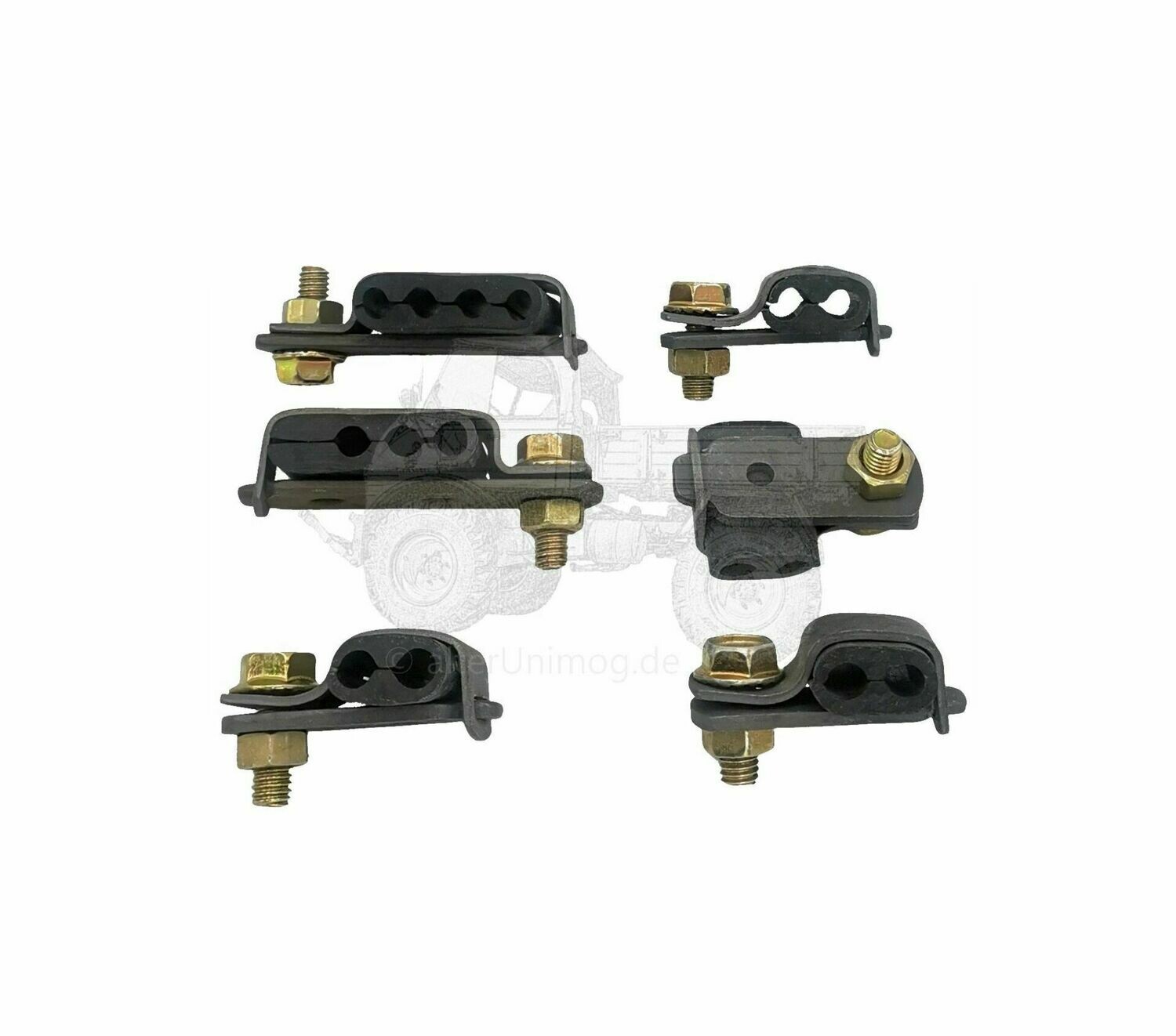 Schellen Druckleitung, Einspritzleitung