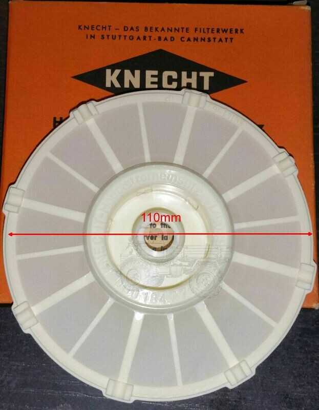 Hauptstromfilter OM 615, OM616, OM621 Hauptstromfilter OM 615, OM616, OM621