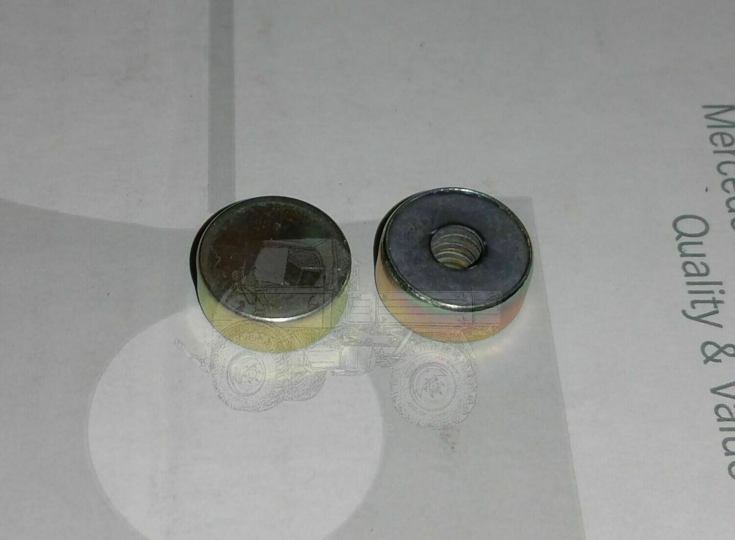 Tellerfedern, Federnapf Tellerfedern, Federnapf