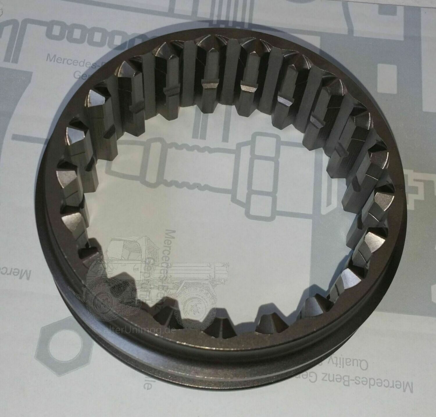 Vorschaltgetriebe Schiebemuffe Unimog 403,406,413,416, 421, MB Trac