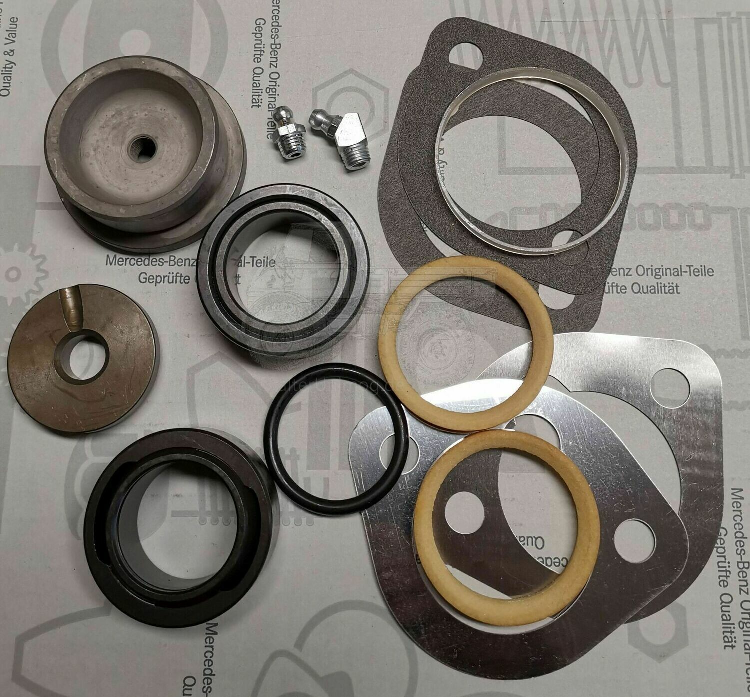 Achsschenkel Reparatursatz Gelenklager (Scheibenbremser) Achsschenkel Reparatursatz Gelenklager (Scheibenbremser)