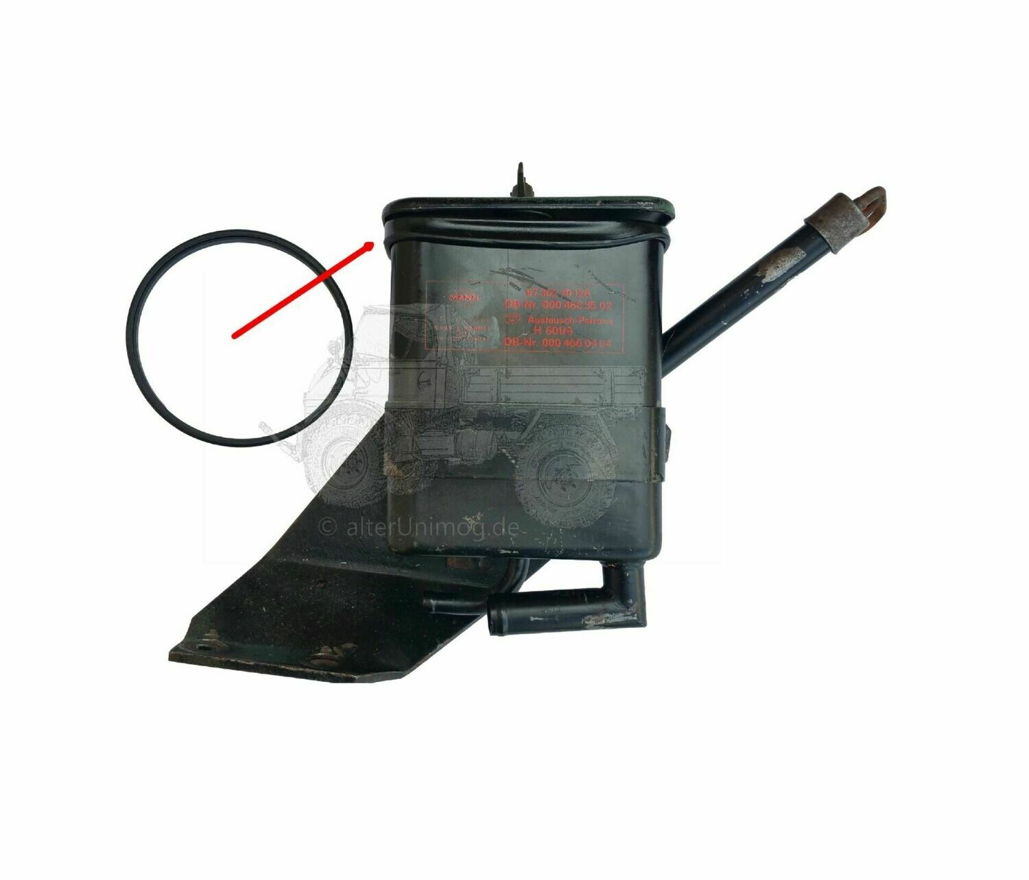 Lenköl Dichtung Behälter Deckel Unimog 403,406,413,416, MB Trac