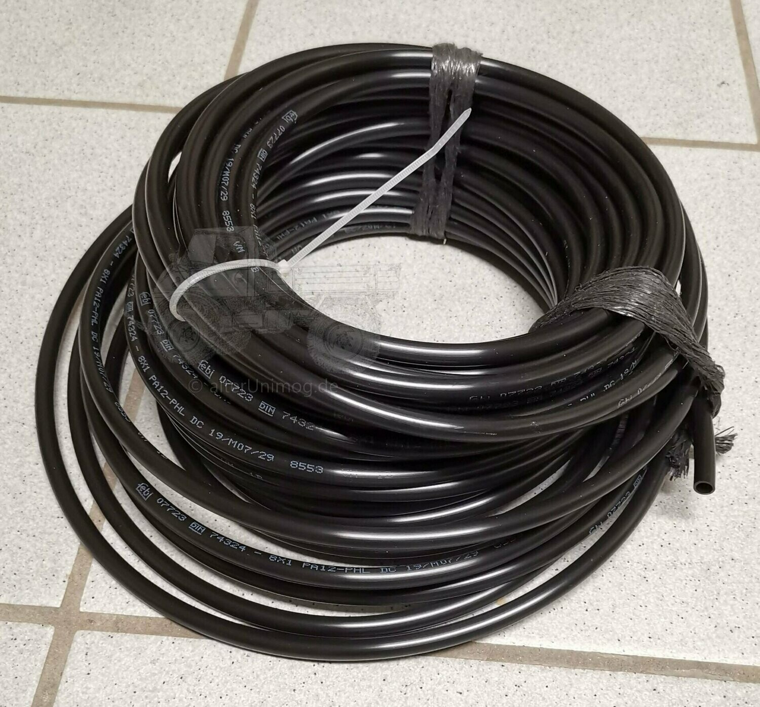 Kraftstoffleitung, Dieselleitung, Tecalan Rohr, Kunststoffrohr 6x4 pro Meter Kraftstoffleitung, Dieselleitung, Tecalan Rohr, Kunststoffrohr 6x4 pro Meter