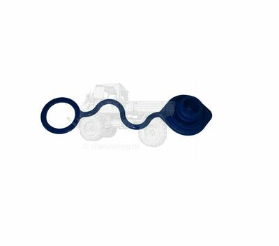 Staubschutzstecker für Hydraulikmuffe BG3 blau Staubschutzstecker für Hydraulikmuffe BG3 blau