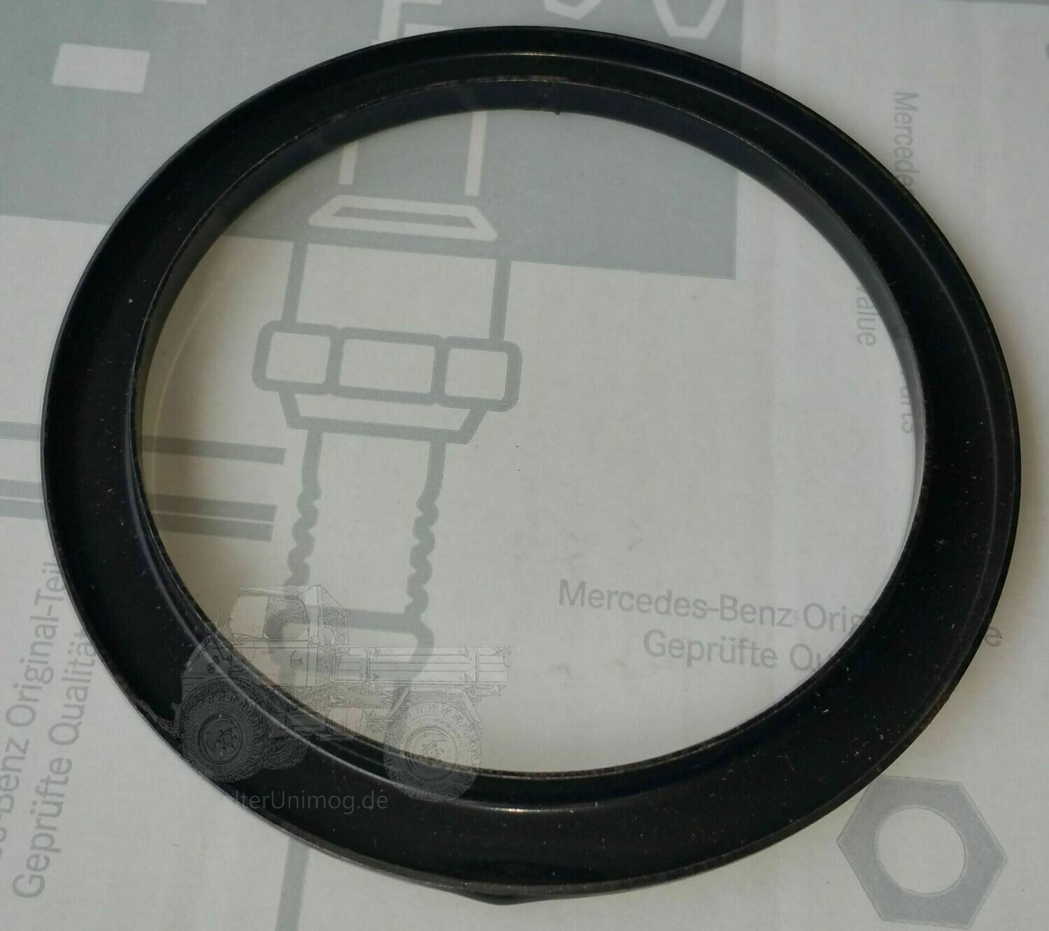 Deckel Dichtring zu Gummihülse Heckkraftheber Unimog 425,427,435,437