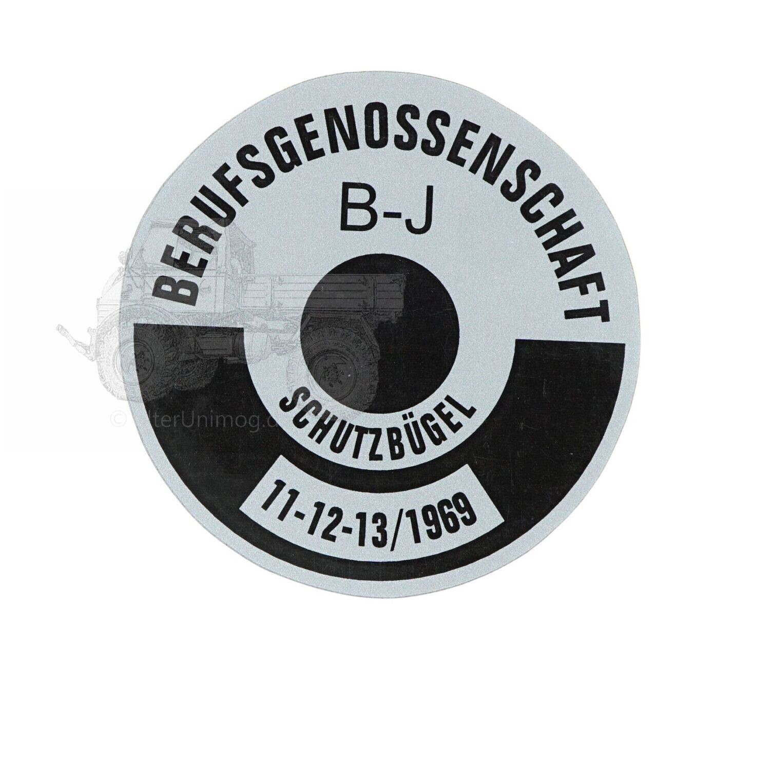 Überrollbügel Aufkleber