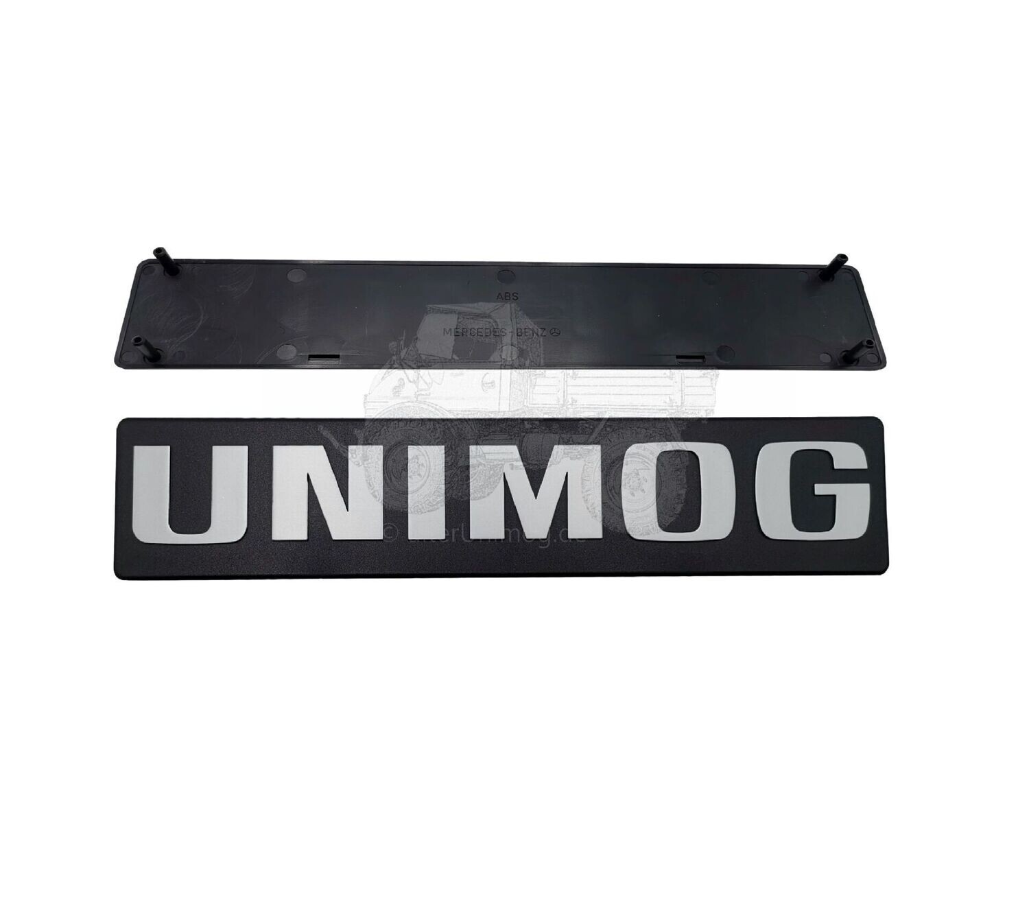 Schriftzug Unimog große Baureihe
