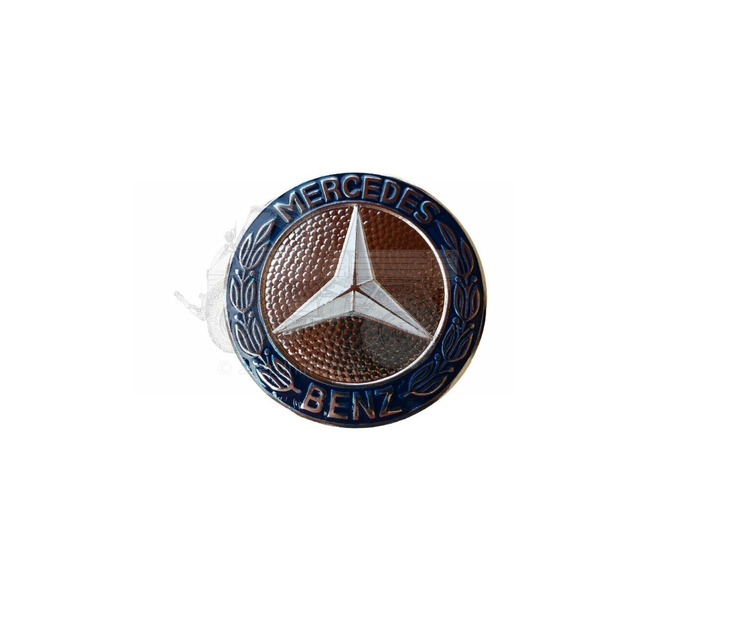 Firmenzeichen Motorhaube rund