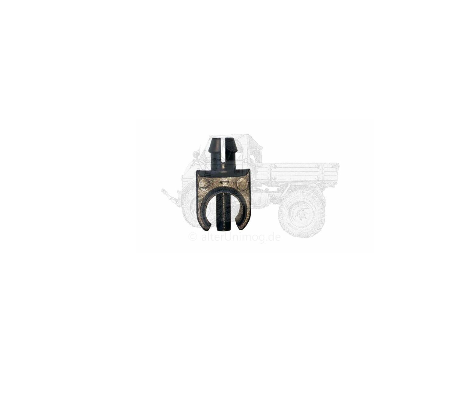 Halteklammer Stange Stütze Motorhaube Unimog SBU + MB Trac