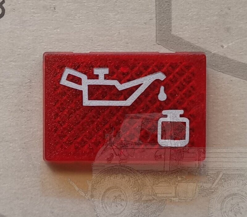 Lichtscheibe Öl Vorrat Unimog, MB Trac Lichtscheibe Öl Vorrat Unimog, MB Trac