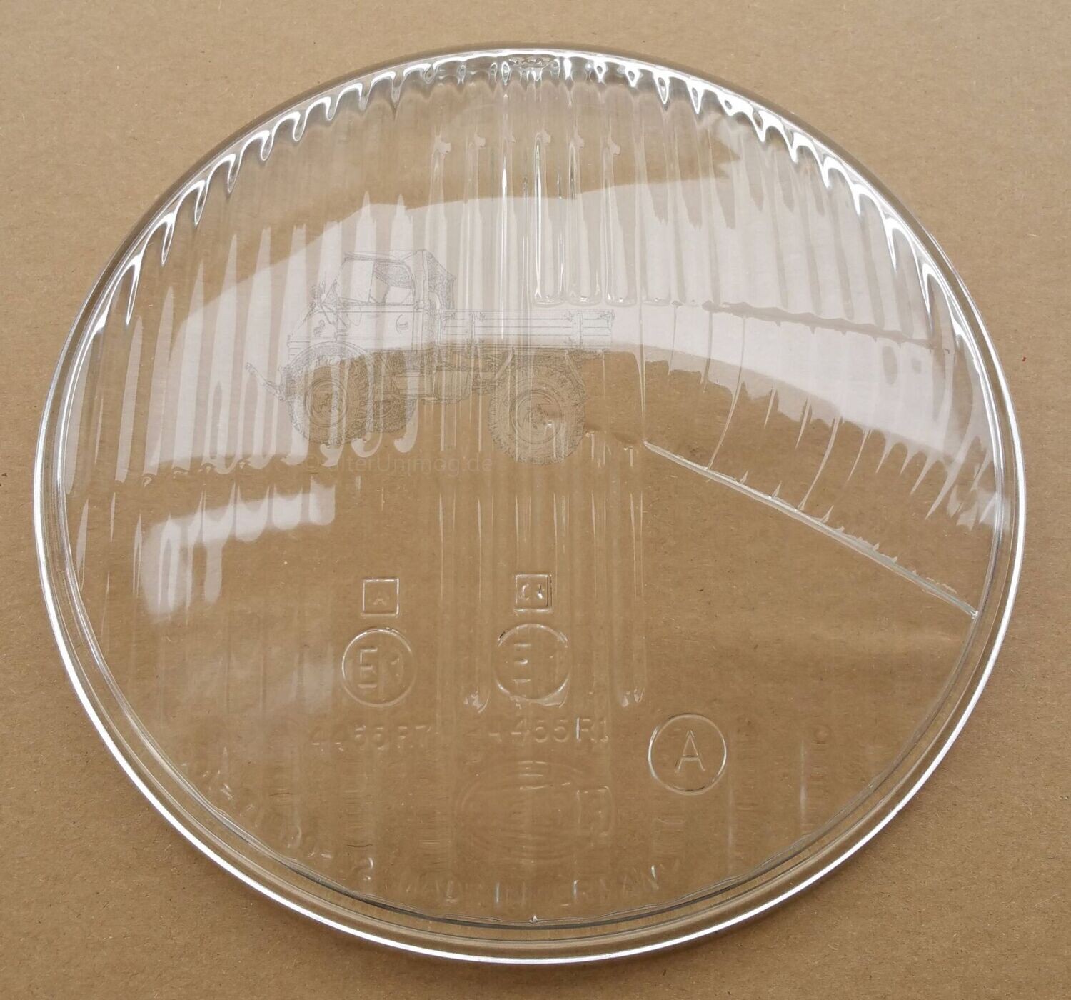 Scheinwerferglas Streuscheibe Unimog 403, 406, 413, 416, 421 Scheinwerferglas Streuscheibe Unimog 403, 406, 413, 416, 421