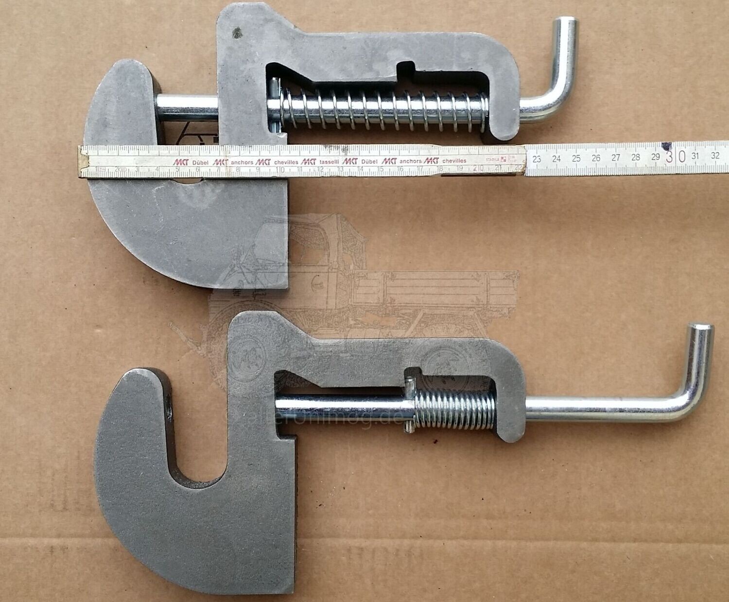 1 Paar Fanghaken Frontkraftheber