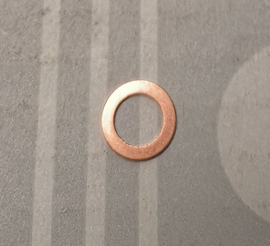 Dichtring Kupfer M6x10 Dichtring Kupfer M6x10