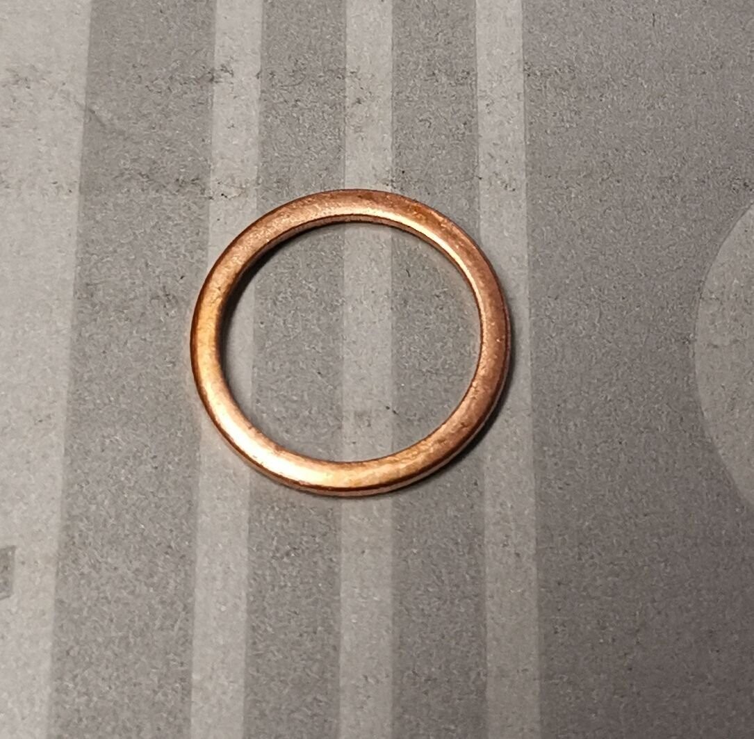 Dichtring Kupfer M12x15,5