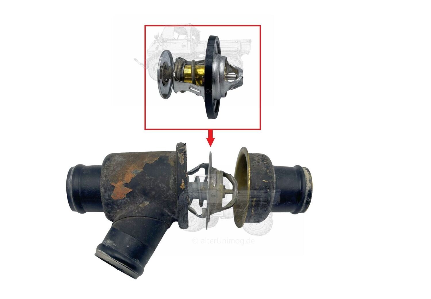 Thermostat Einsatz Unimog 421,407