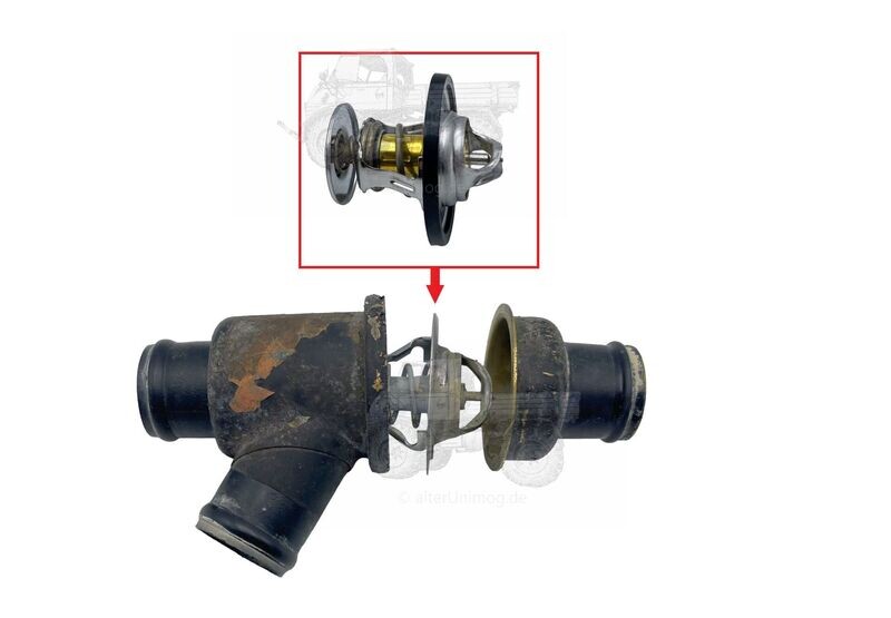Thermostat Einsatz Unimog 421,407 Thermostat Einsatz Unimog 421,407
