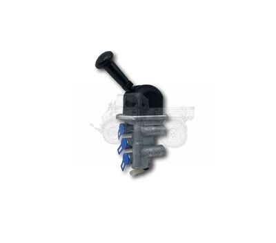 Handbremsventil Knauf 3 Anschlüsse 2 Kreis Bremsanlage Handbremsventil Knauf 3 Anschlüsse 2 Kreis Bremsanlage