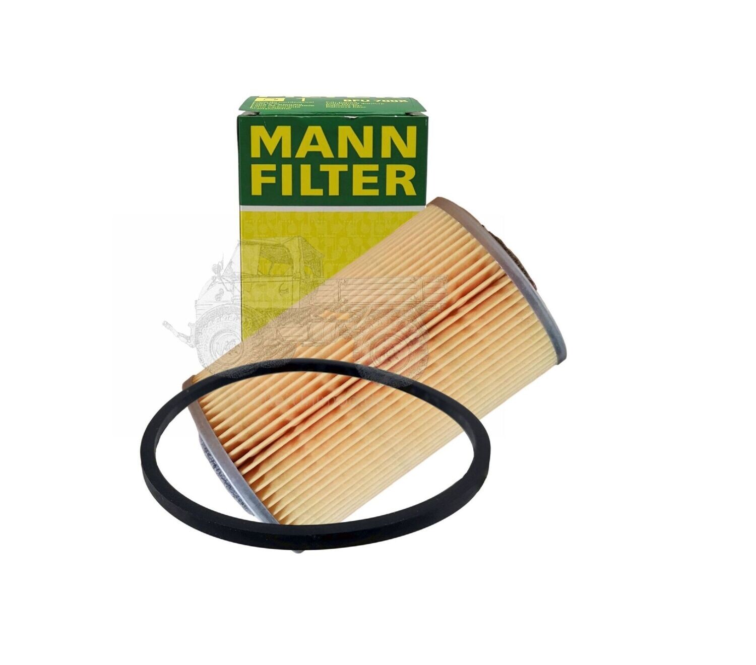 Dieselfilter MANN Papierfilter Doppelfilter Dieselfilter MANN Papierfilter Doppelfilter
