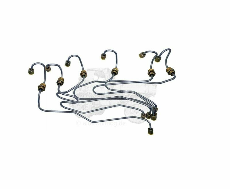 Einspritzleitung Set Unimog + MB Trac OM352 M14/M14 Einspritzleitung Set Unimog + MB Trac OM352 M14/M14