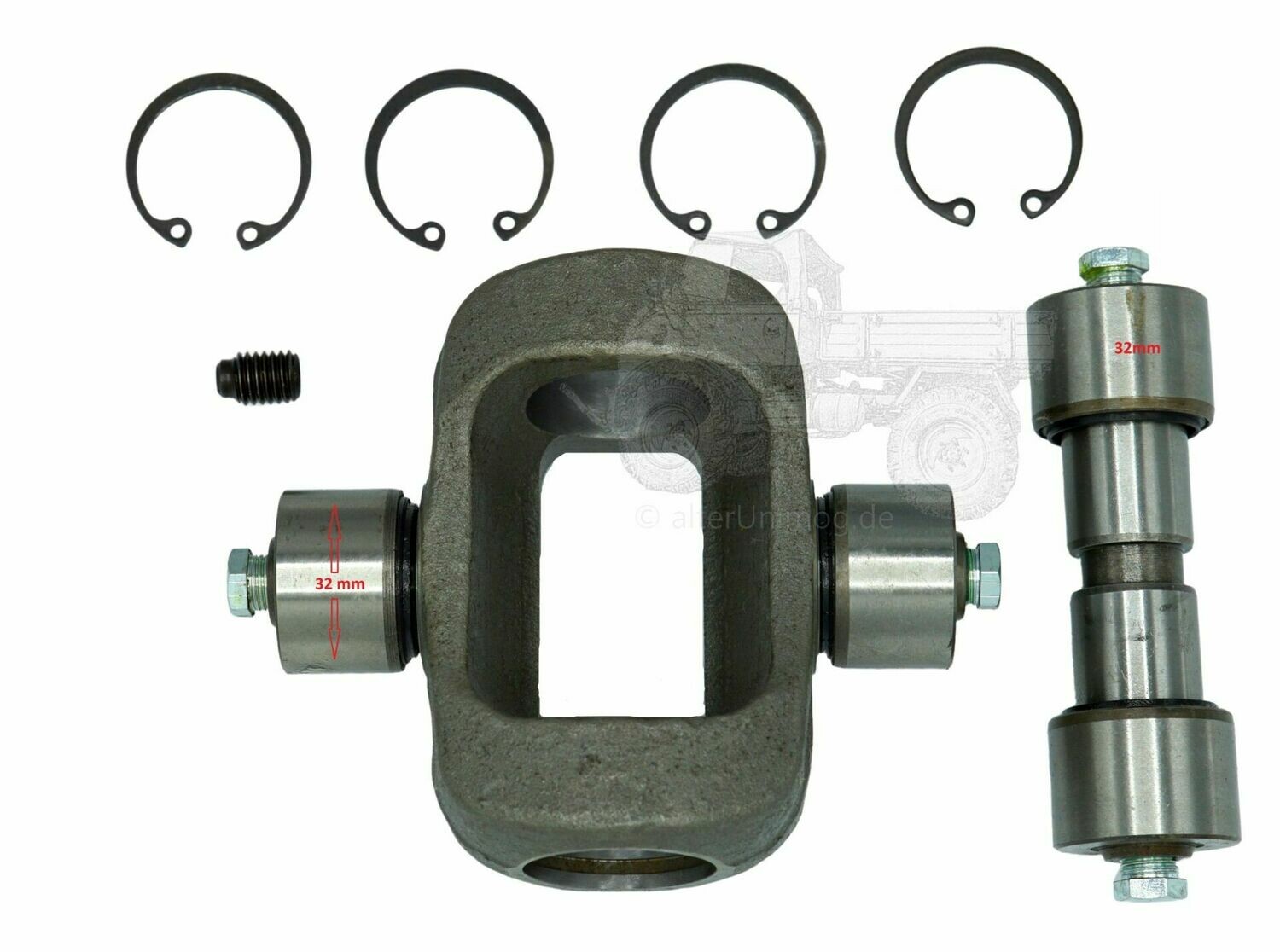 Kreuzgelenk, Kardangelenk Doppelgelenkwelle 32mm Kreuzgelenk, Kardangelenk Doppelgelenkwelle 32mm