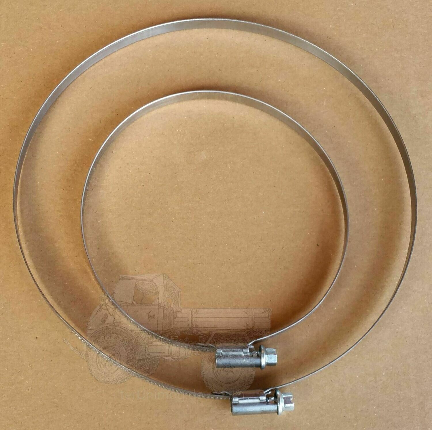 Schellen für Schubrohrmanschette 100-150mm