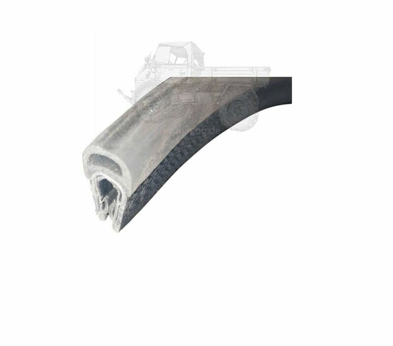 Scheibenrahmen Kantenschutz Abdichtung zu Verdeckspriegel Unimog 406,421 Scheibenrahmen Kantenschutz Abdichtung zu Verdeckspriegel Unimog 406,421