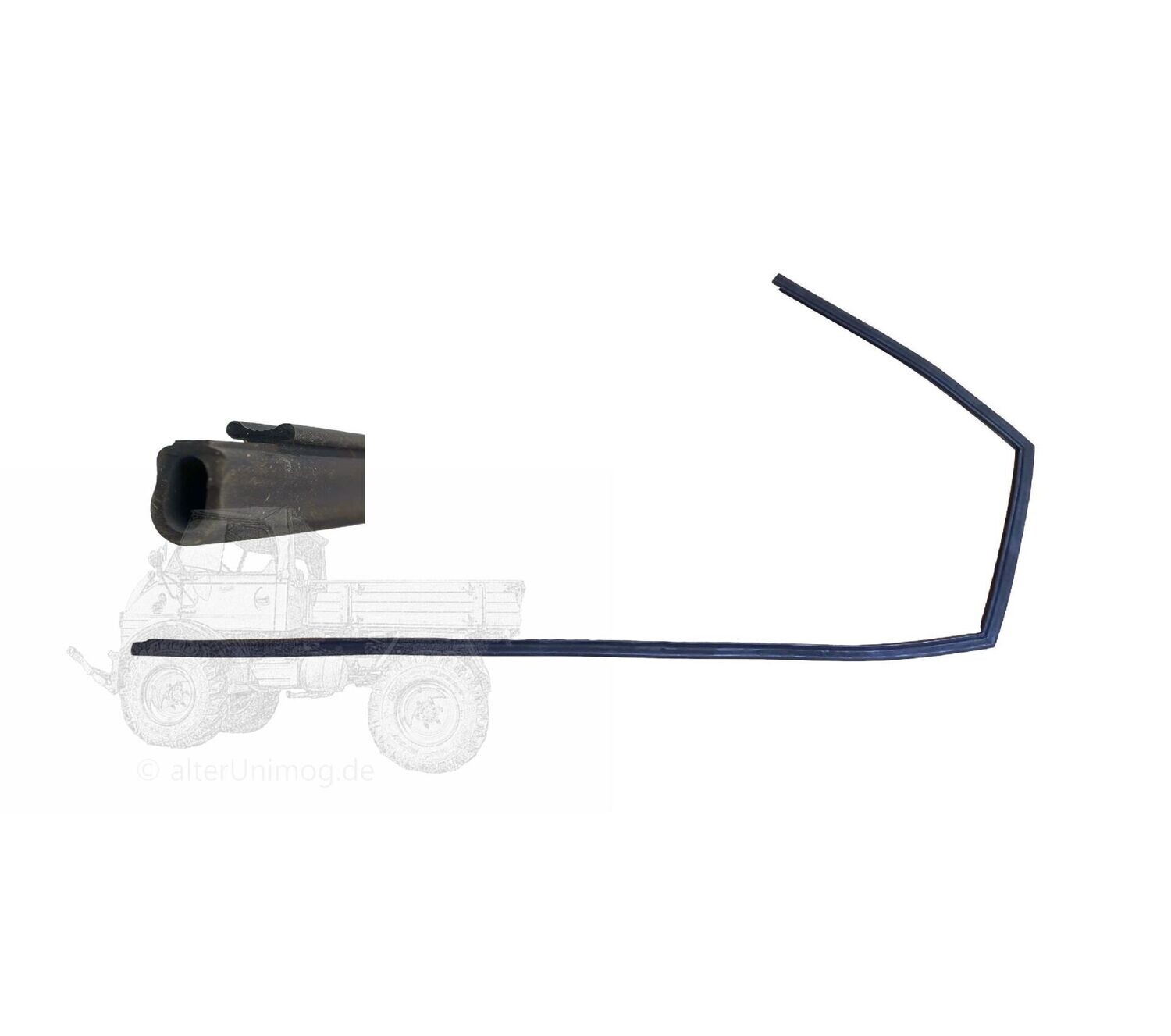 Scheibenrahmen außen Abdichtung Aufstellfenster  Unimog 421,406,416