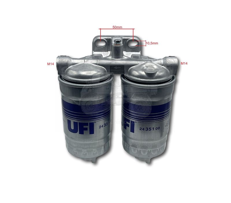 Dieselfilter Umrüstsatz IHC 353-1455, Traktor Dieselfilter Umrüstsatz IHC 353-1455, Traktor