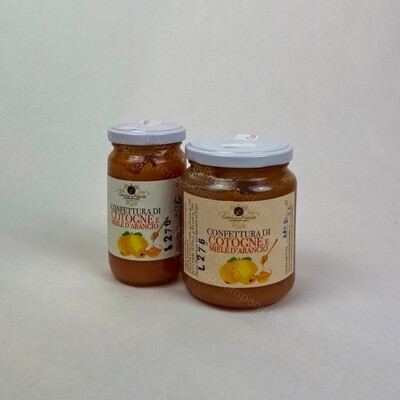 Confettura di Cotogne e miele d&#39;arancio