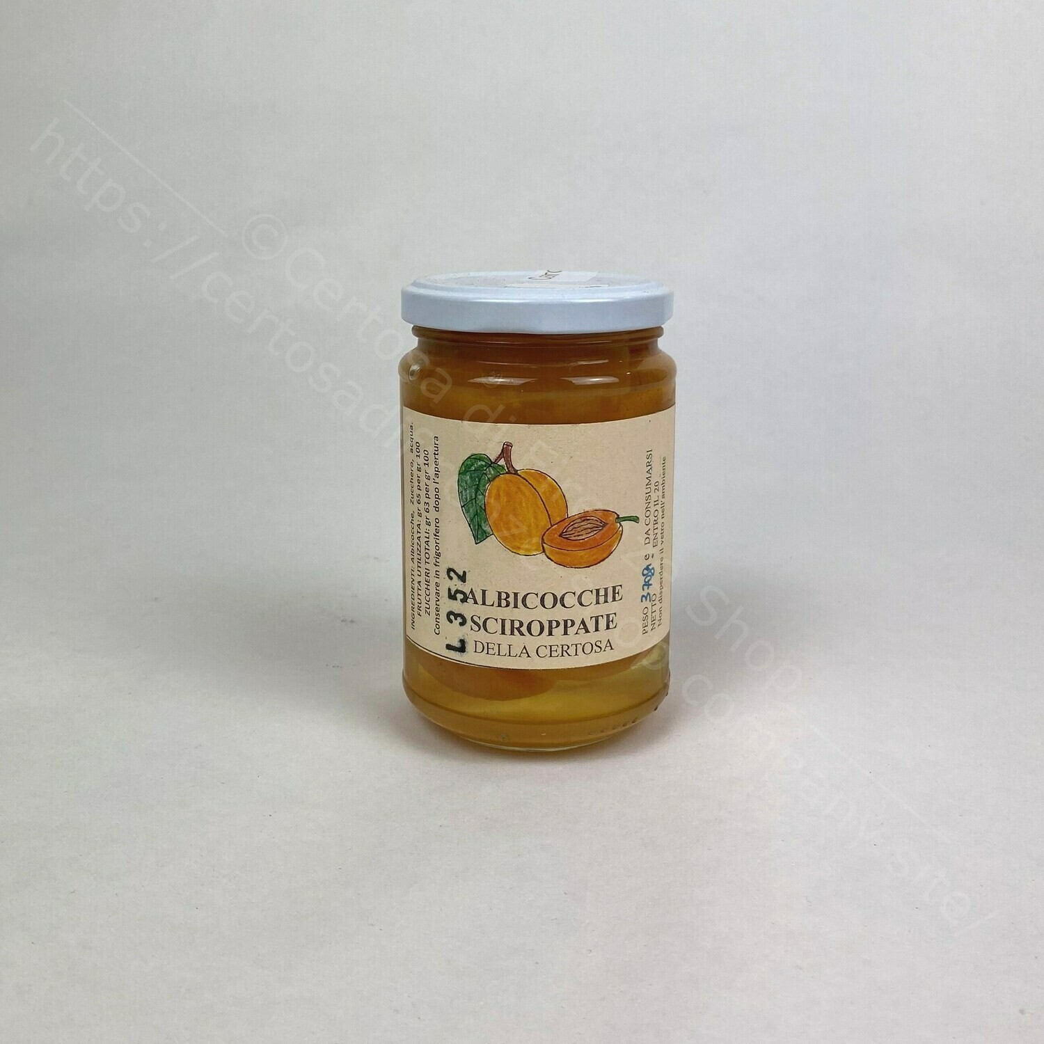 Albicocche sciroppate