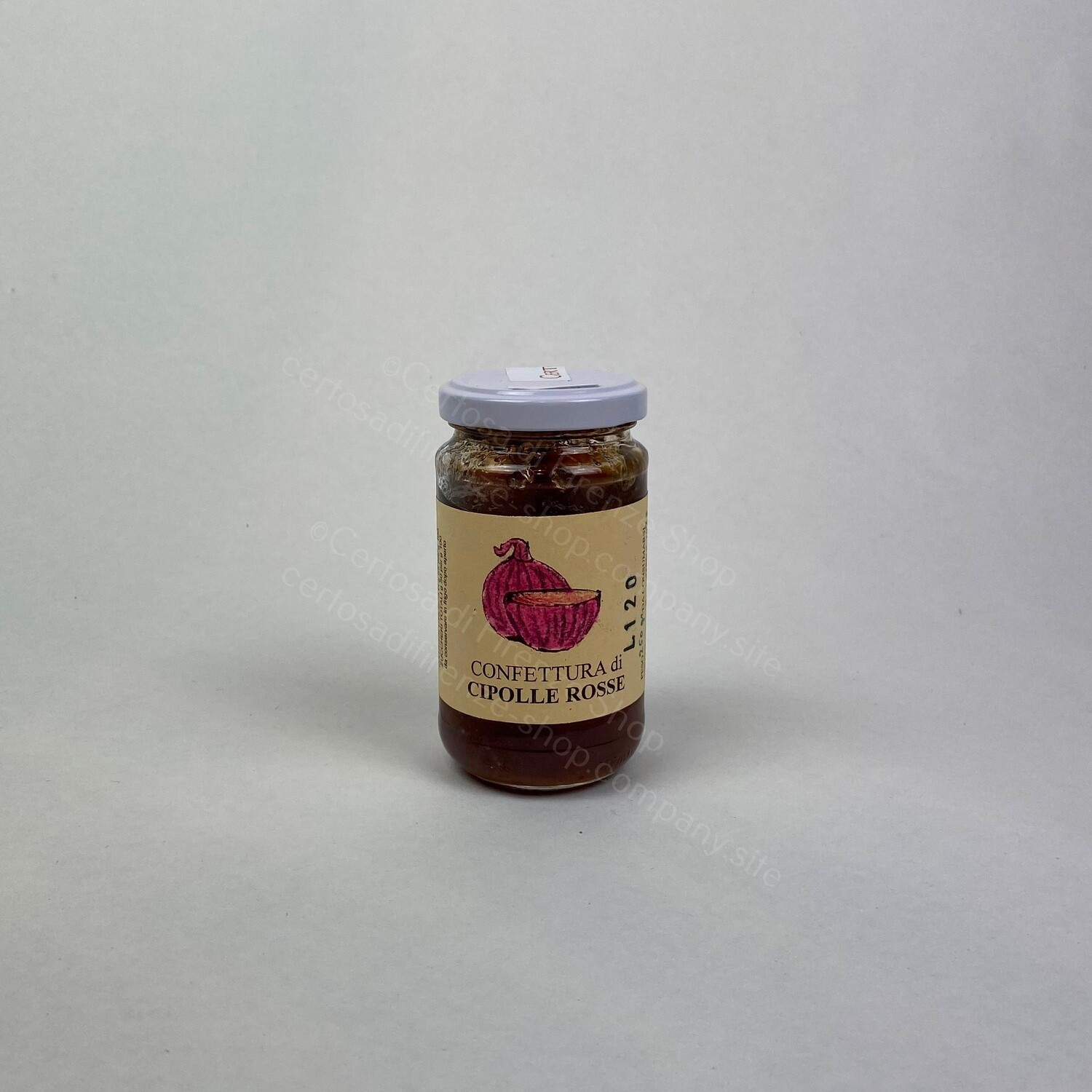Confettura di Cipolle rosse (toscane), Formato: 250 gr