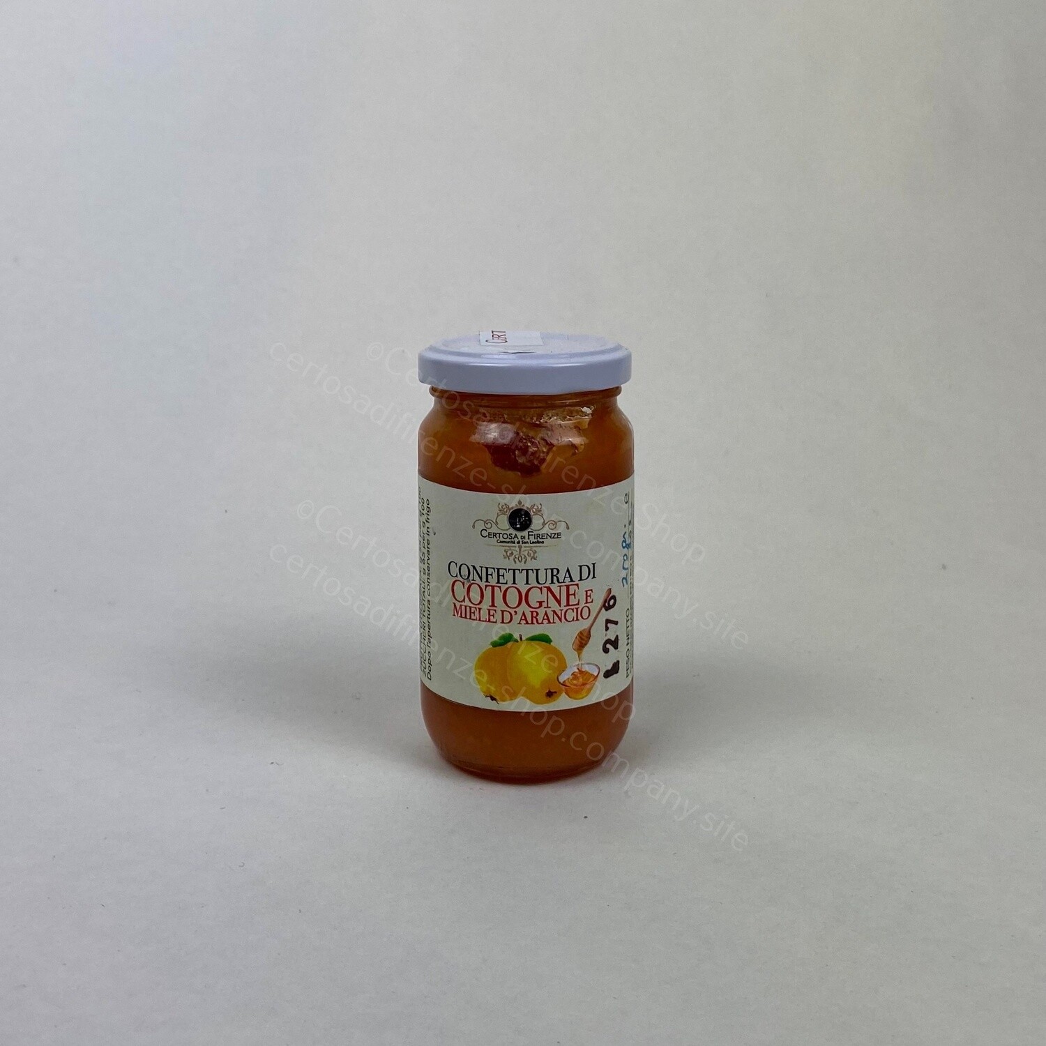 Confettura di Cotogne e miele d&#39;arancio, Formato: 250 gr