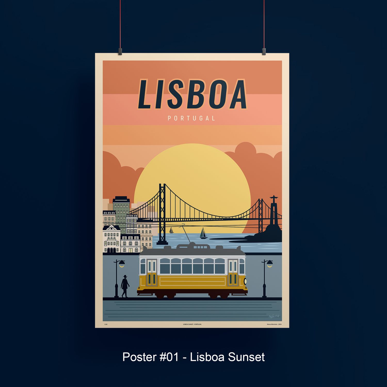 LISBON - Limited Edition Poster