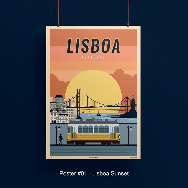 LISBON - Limited Edition Poster