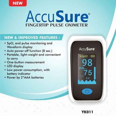Accusure Pulse Oximeter YK011 Accusure Pulse Oximeter YK011