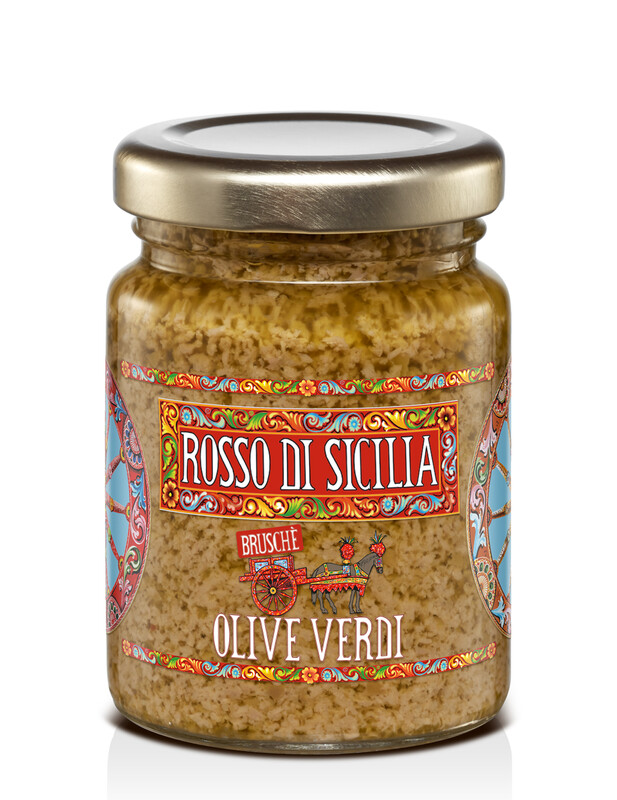Bruschè olive verdi 90gr